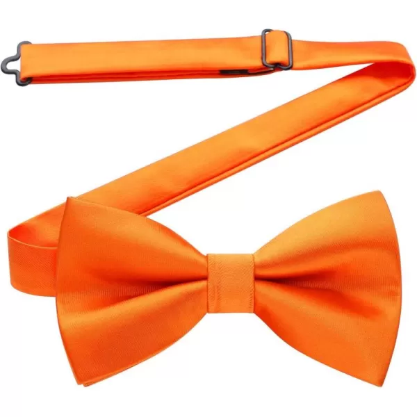 HISDERN Bow Ties for Men Pretied Bowties Classic Formal Business Bow Tie Adjustable Tuxedo Bowtie for Wedding Party