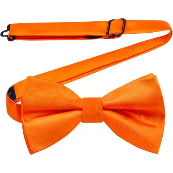 HISDERN Bow Ties for Men Pretied Bowties Classic Formal Business Bow Tie Adjustable Tuxedo Bowtie for Wedding Party