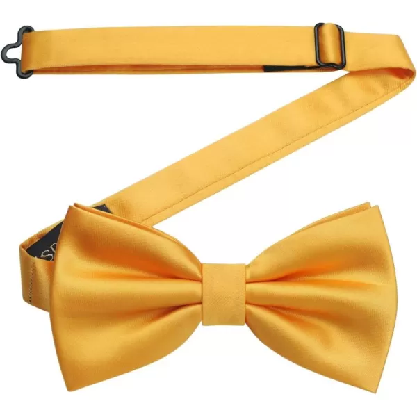 HISDERN Bow Ties for Men Pretied Bowties Classic Formal Business Bow Tie Adjustable Tuxedo Bowtie for Wedding Party