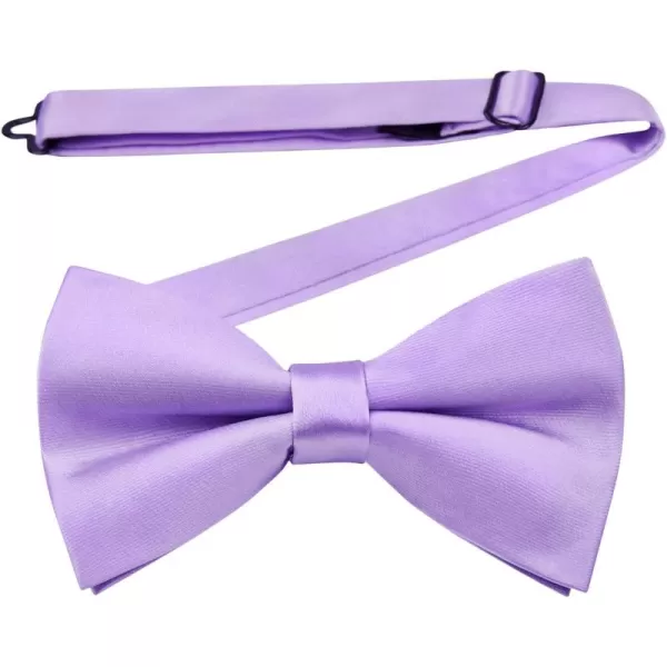 HISDERN Bow Ties for Men Pretied Bowties Classic Formal Business Bow Tie Adjustable Tuxedo Bowtie for Wedding Party