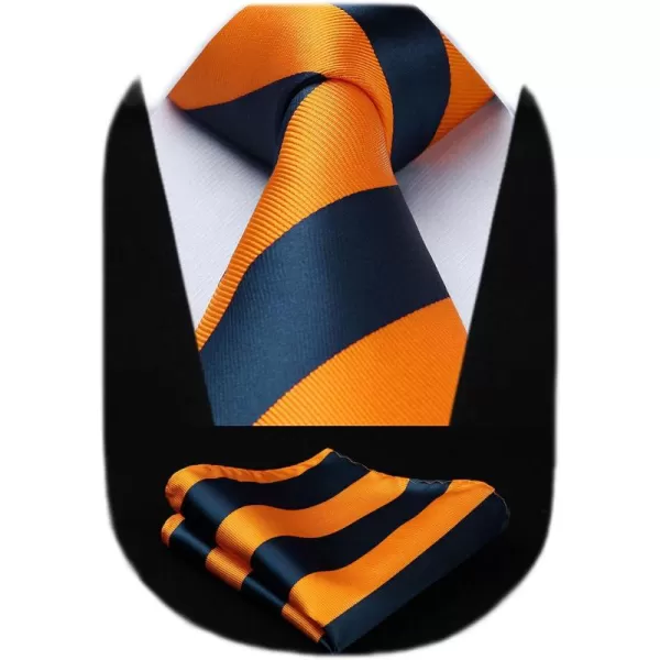 B-07-orange & Navy