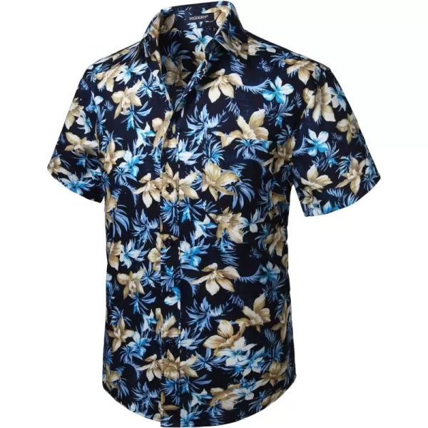 Hawaiian Shirt for Men Short Sleeve Button Down Shirt Men Casual Summer Tropical Beach Aloha Shirts for Men Hawaii Party)