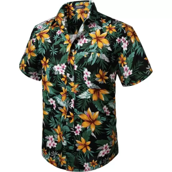 Hawaiian Shirt for Men Short Sleeve Button Down Shirt Men Casual Summer Tropical Beach Aloha Shirts for Men Hawaii Party)