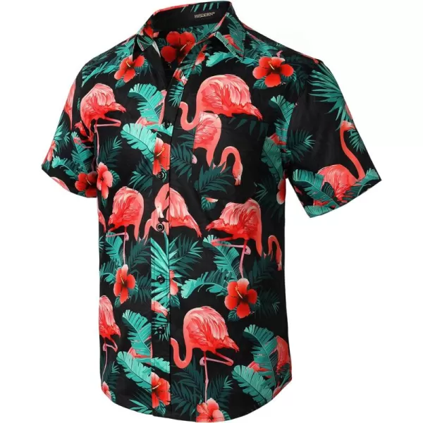 Hawaiian Shirt for Men Short Sleeve Button Down Shirt Men Casual Summer Tropical Beach Aloha Shirts for Men Hawaii Party