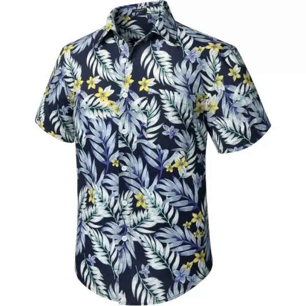 Hawaiian Shirt for Men Short Sleeve Button Down Shirt Men Casual Summer Tropical Beach Aloha Shirts for Men Hawaii Party