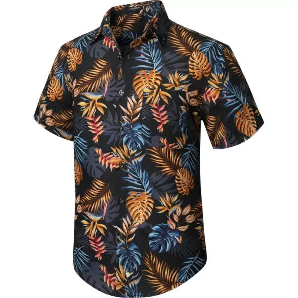 Hawaiian Shirt for Men Short Sleeve Button Down Shirt Men Casual Summer Tropical Beach Aloha Shirts for Men Hawaii Party)