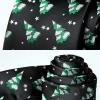 imageChristmas Ties for Men Festival Necktie Funny Vacation Xmas Tie Handkerchief Pocket Square Set for Holiday Party06black  Green  White