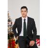imageChristmas Ties for Men Festival Necktie Funny Vacation Xmas Tie Handkerchief Pocket Square Set for Holiday Party07black  Green