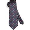 imageChristmas Ties for Men Festival Necktie Funny Vacation Xmas Tie Handkerchief Pocket Square Set for Holiday Party11navy Blue  Red  Yellow