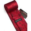 imageChristmas Ties for Men Festival Necktie Funny Vacation Xmas Tie Handkerchief Pocket Square Set for Holiday Party17red Snow