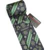 imageChristmas Ties for Men Festival Necktie Funny Vacation Xmas Tie Handkerchief Pocket Square Set for Holiday PartyBlue