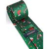 imageChristmas Ties for Men Festival Necktie Funny Vacation Xmas Tie Handkerchief Pocket Square Set for Holiday PartyGreen Red Boots