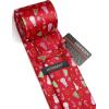 imageChristmas Ties for Men Festival Necktie Funny Vacation Xmas Tie Handkerchief Pocket Square Set for Holiday PartyRed Green Snowman