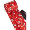 imageChristmas Ties for Men Festival Necktie Funny Vacation Xmas Tie Handkerchief Pocket Square Set for Holiday PartyRed Snowman Box