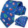 Blue Santa Snowman Tree