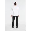 imageHISDERN Mens Dress Shirts Long Sleeve Button Down Shirts for Men Oxford Business Casual Formal Collared Shirt with PocketWhite