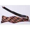 imageBow Ties for Men Check Plaid Self Tie Bow Tie and Pocket Square Bowtie Formal Tuxedo Wedding Bowties Handkerchief SetC04 OrangeN