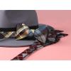 imageBow Ties for Men Check Plaid Self Tie Bow Tie and Pocket Square Bowtie Formal Tuxedo Wedding Bowties Handkerchief SetC06 Yellow  Brown