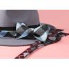 imageBow Ties for Men Check Plaid Self Tie Bow Tie and Pocket Square Bowtie Formal Tuxedo Wedding Bowties Handkerchief SetE02 Light Blue  Grey