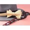 imageBow Ties for Men Check Plaid Self Tie Bow Tie and Pocket Square Bowtie Formal Tuxedo Wedding Bowties Handkerchief SetH03 Yellow 2