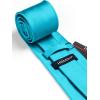 imageHISDERN Mens Solid Color Ties Formal Satin Necktie and Pocket Square Set Classic Wedding Business Tie ampamp HandkerchiefEaque