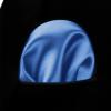imageHISDERN Mens Solid Color Ties Formal Satin Necktie and Pocket Square Set Classic Wedding Business Tie ampamp HandkerchiefEcornflower Blue