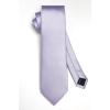 imageHISDERN Mens Solid Color Ties Formal Satin Necktie and Pocket Square Set Classic Wedding Business Tie ampamp HandkerchiefIlight Purple