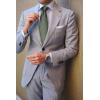 imageHISDERN Mens Ties Solid Color Ties for Men Formal Necktie with Pocket Square Set Satin Silk Neck Tie Handkerchiefs SetBgreen Olive