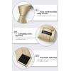 imageHISDERN Mens Ties Solid Color Ties for Men Formal Necktie with Pocket Square Set Satin Silk Neck Tie Handkerchiefs SetFchampagne Beige