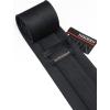 imageHISDERN Mens Ties Solid Color Ties for Men Formal Necktie with Pocket Square Set Satin Silk Neck Tie Handkerchiefs SetKblack
