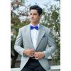 imageHISDERN Bow Ties for Men PreTied Bow Tie Floral Paisley Handkerchief Classic Formal Bowtie and Pocket Square Cufflinks Set02paisley Royal Blue