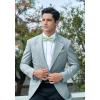 imageHISDERN Bow Ties for Men PreTied Bow Tie Floral Paisley Handkerchief Classic Formal Bowtie and Pocket Square Cufflinks Set03sage Green Paisley