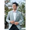 imageHISDERN Bow Ties for Men PreTied Bow Tie Floral Paisley Handkerchief Classic Formal Bowtie and Pocket Square Cufflinks Set04pink Floral