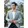 imageHISDERN Bow Ties for Men PreTied Bow Tie Floral Paisley Handkerchief Classic Formal Bowtie and Pocket Square Cufflinks Set06gold Plaid