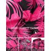imageHawaiian Shirt for Men Casual Summer Short Sleeve Beach Vacation Aloha Hawaii Button Down Shirt HolidayD2hot Pink Black