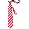 imageHISDERN Mens Tie Striped Ties and Handkerchief Set Business Formal Woven Pocket Square Wedding College Stripe NecktieAred White