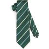 imageHISDERN Mens Tie Striped Ties and Handkerchief Set Business Formal Woven Pocket Square Wedding College Stripe NecktieBgreen4