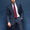 imageHISDERN Mens Tie Striped Ties and Handkerchief Set Business Formal Woven Pocket Square Wedding College Stripe NecktieCred
