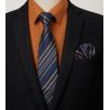 imageHISDERN Mens Dress Shirt with Tie Pocket Square Set Classic Button Down Shirt Matching Tie Long Sleeve ShirtsBrown