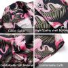 imageMens Hawaiian Shirts Short Sleeve Button Down Tropical Beach Shirt 100 Cotton Summer Casual Vacation Floral Aloha ShirtA11