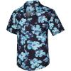 imageMens Hawaiian Shirts Short Sleeve Button Down Tropical Beach Shirt 100 Cotton Summer Casual Vacation Floral Aloha ShirtB41