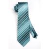 imageHISDERN Mens Tie Set Stripe Plaid Ties with Pocket Square Cufflinks Formal Business Silk Necktie Handkerchief for MenBlue 2