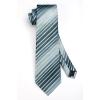 imageHISDERN Mens Tie Set Stripe Plaid Ties with Pocket Square Cufflinks Formal Business Silk Necktie Handkerchief for MenGrey