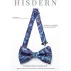 imageHISDERN Bow Ties for Men Paisley Floral Pretied Bowtie Pocket Square Set Mens Formal Bow Ties Wedding PartyDpurple 3