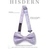 imageHISDERN Bow Ties for Men Paisley Floral Pretied Bowtie Pocket Square Set Mens Formal Bow Ties Wedding PartyEpink 1