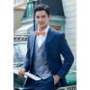 imageHISDERN Bow Ties for Men Paisley Floral Pretied Bowtie Pocket Square Set Mens Formal Bow Ties Wedding PartyOrange