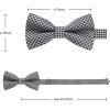 image36 Pack Bow Tie Paisley Plaid Dot PreTie Bow Tie Classic Formal Bow Ties for Men Adjustable Bowtie Tuxedo Wedding3b602