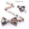 image36 Pack Bow Tie Paisley Plaid Dot PreTie Bow Tie Classic Formal Bow Ties for Men Adjustable Bowtie Tuxedo WeddingB02
