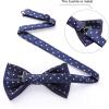 image36 Pack Bow Tie Paisley Plaid Dot PreTie Bow Tie Classic Formal Bow Ties for Men Adjustable Bowtie Tuxedo WeddingB03