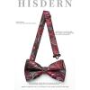 image36 Pack Bow Tie Paisley Plaid Dot PreTie Bow Tie Classic Formal Bow Ties for Men Adjustable Bowtie Tuxedo WeddingB603
